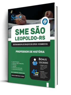 Apostila Prefeitura de São Leopoldo - RS 2026 - Professor de História - Imagem 2