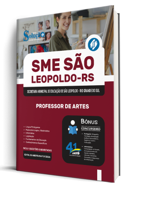 Apostila Prefeitura de São Leopoldo - RS 2026 - Professor de Artes - Imagem 2
