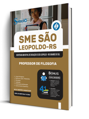 Apostila Prefeitura de São Leopoldo - RS 2026 - Professor de Filosofia - Imagem 2