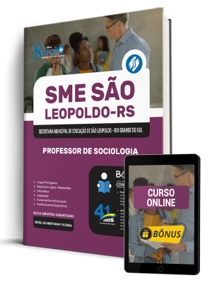 Apostila Prefeitura de São Leopoldo - RS 2026 - Professor de Sociologia - Imagem 1