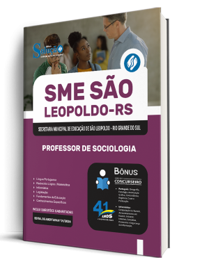 Apostila Prefeitura de São Leopoldo - RS 2026 - Professor de Sociologia - Imagem 2