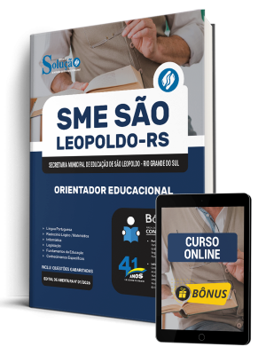 Apostila Prefeitura de São Leopoldo - RS 2026 - Orientador Educacional - Imagem 1