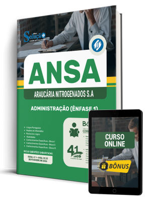 Apostila ANSA 2026 - Ênfase 1:  Administração - Imagem 1