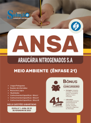 Apostila ANSA em PDF 2026 - Ênfase 21: Meio Ambiente