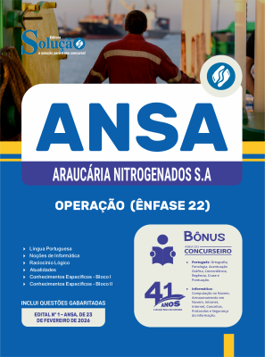 Apostila ANSA 2026 - Ênfase 22: Operação - Imagem 3