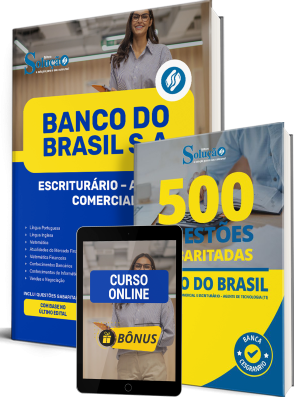 Combo Banco do Brasil 2026 - Escriturário - Agente Comercial - Imagem 1