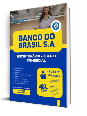 Combo Banco do Brasil 2026 - Escriturário - Agente Comercial - Imagem 2