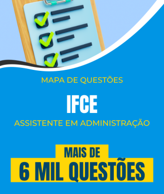 Mapa de Questões Online - IFCE - Assistente em Administração - 6 Mil Questões - Imagem 1