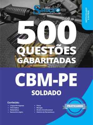 Caderno de Questões CBM-PE - Soldado - 500 Questões Gabaritadas - Imagem 2
