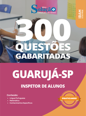 Caderno de Questões Prefeitura de Guarujá - SP - Inspetor de Alunos - 300 Questões Gabaritadas - Imagem 2