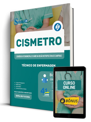 Apostila CISMETRO 2026 - Técnico de Enfermagem - Imagem 1