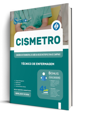 Apostila CISMETRO 2026 - Técnico de Enfermagem - Imagem 2