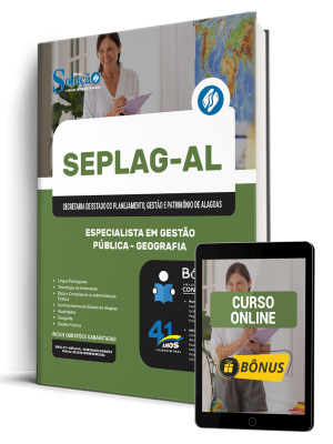 Apostila SEPLAG-AL 2026 - Especialista em Gestão Pública - Especialidade: Geografia - Imagem 1