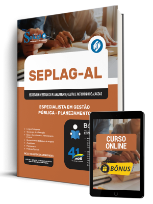 Apostila SEPLAG-AL 2026 - Especialista em Gestão Pública - Especialidade: Planejamento - Imagem 1