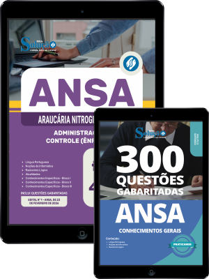 Combo ANSA 2026 - Ênfase 13: Administração e Controle - Imagem 1