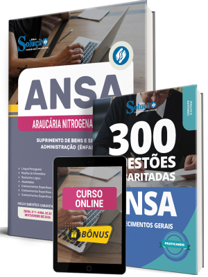 Combo ANSA 2026 - Ênfase 28: Suprimento de Bens e Serviços - Administração - Imagem 1