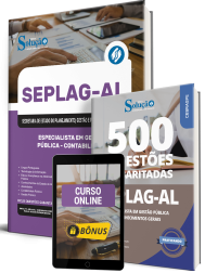 Combo SEPLAG-AL 2026 - Contabilidade