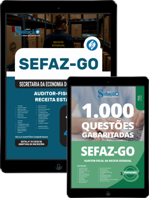 Combo SEFAZ-GO - Auditor-Fiscal da Receita Estadual - Imagem 1