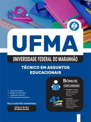 Apostila UFMA 2026 - Técnico em Assuntos Educacionais - Imagem 3