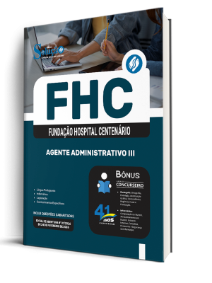 Apostila FHC 2026 - Agente Administrativo III - Imagem 2