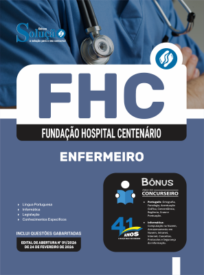 Apostila FHC 2026 - Enfermeiro - Imagem 3
