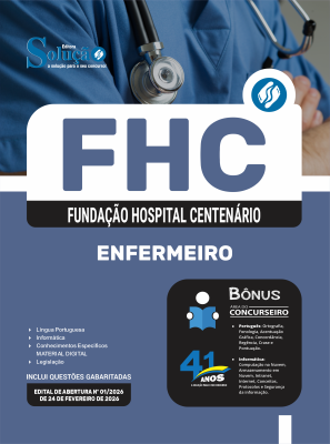 Apostila FHC 2026 - Enfermeiro - Imagem 3
