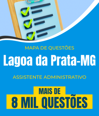 Mapa de Questões Online - Pref. Lagoa da Prata-MG - Ass Administrativo - 8 Mil Questões - Imagem 1