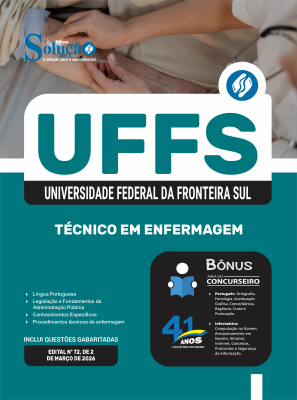 Apostila UFFS 2026 - Técnico em Enfermagem - Imagem 3