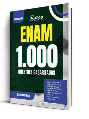 Caderno de Questões ENAM - Exame Nacional da Magistratura - 1000 Questões Gabaritadas - Imagem 1