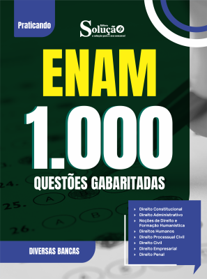 Caderno de Questões ENAM - Exame Nacional da Magistratura - 1000 Questões Gabaritadas - Imagem 2