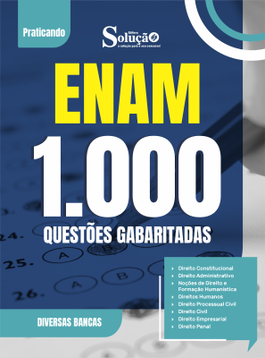 Caderno de Questões ENAM - Exame Nacional da Magistratura - 1000 Questões Gabaritadas - Imagem 2