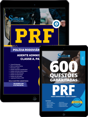 Combo PRF 2026 - Agente Administrativo - Classe A, Padrão I - Imagem 1
