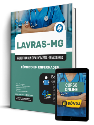Apostila Prefeitura de Lavras - MG 2026 - Técnico de Enfermagem - Imagem 1