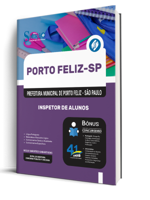 Apostila Prefeitura de Porto Feliz - SP 2026 - Inspetor de Alunos - Imagem 2