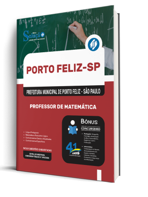 Apostila Prefeitura de Porto Feliz - SP 2026 - Professor de Matemática - Imagem 2