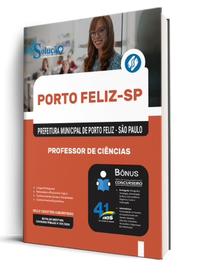 Apostila Prefeitura de Porto Feliz - SP 2026 - Professor de Ciências - Imagem 2