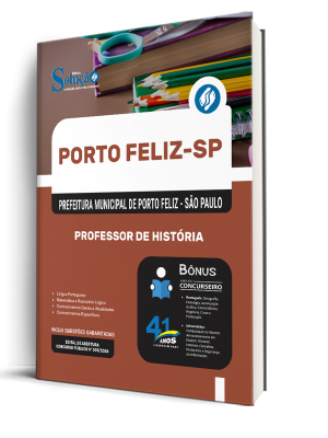 Apostila Prefeitura de Porto Feliz - SP 2026 - Professor de História - Imagem 2