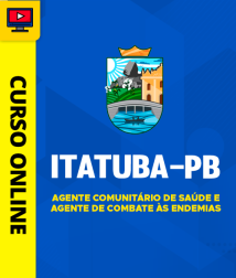 Capa Curso Prefeitura de Itatuba - PB - Agente de Combate às Endemias