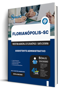 Combo Prefeitura de Florianópolis - SC 2026 - Assistente Administrativo - Imagem 2