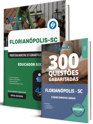 Combo Prefeitura de Florianópolis - SC 2026 - Educador Social - Imagem 1