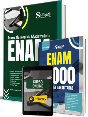 Combo ENAM - Exame Nacional da Magistratura 2026 - Imagem 1