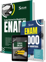 Capa Combo ENAM - Exame Nacional da Magistratura 2026