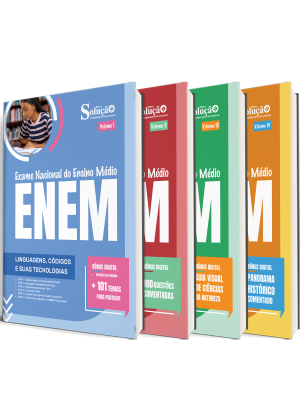 Coleção ENEM Estratégico - 4 Volumes - Imagem 1