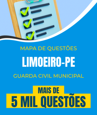 Mapa de Questões Online - Pref.Limoeiro-PE - Guarda Civil Municipal - 5 Mil Questões - Imagem 1