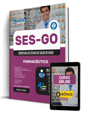 Apostila SES-GO 2026 - Categoria II: Farmacêutico - Imagem 1