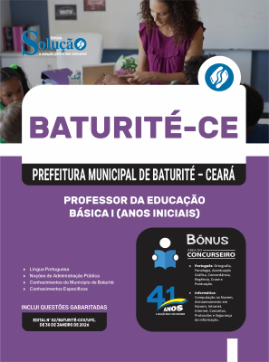 Apostila Prefeitura de Baturité-CE 2026 - Professor da Educação Básica I (Anos Iniciais) - Imagem 3