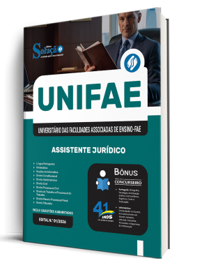 Apostila UNIFAE 2026 - Assistente Jurídico - Imagem 2