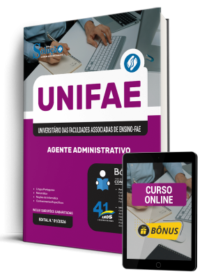 Apostila UNIFAE 2026 - Agente Administrativo - Imagem 1