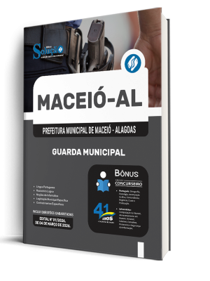 Apostila Prefeitura de Maceió - AL 2026 - Guarda Civil Municipal - Imagem 2