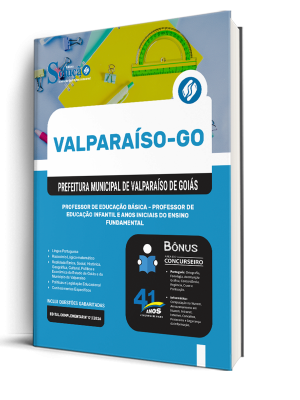 Apostila Prefeitura de Valparaíso de Goiás-GO 2026 - Professor de Educação Básica - Professor de Educação Infantil e Anos Iniciais do Ensino Fundamental - Imagem 2